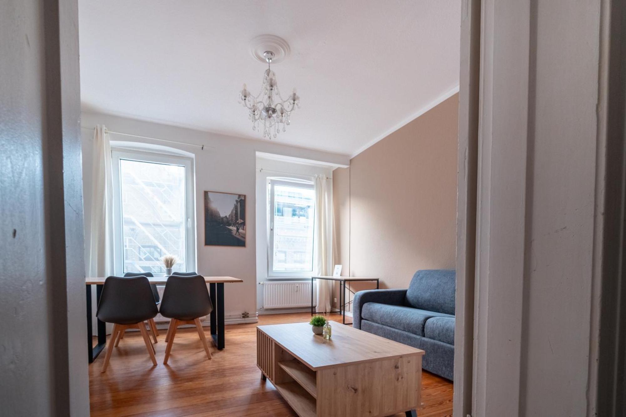 Grosses Apartment Mit 2 Balkonen Zentral Am Nordertor Flensburg Dış mekan fotoğraf