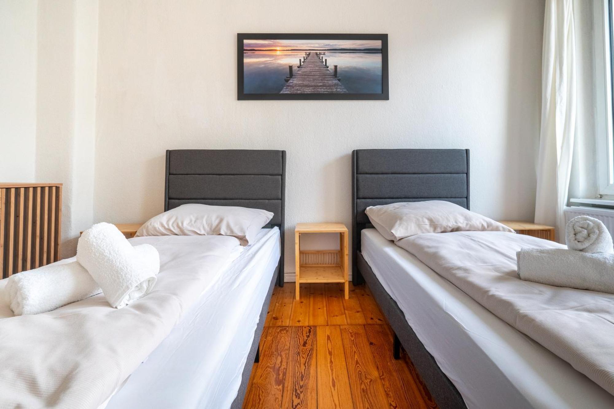 Grosses Apartment Mit 2 Balkonen Zentral Am Nordertor Flensburg Dış mekan fotoğraf
