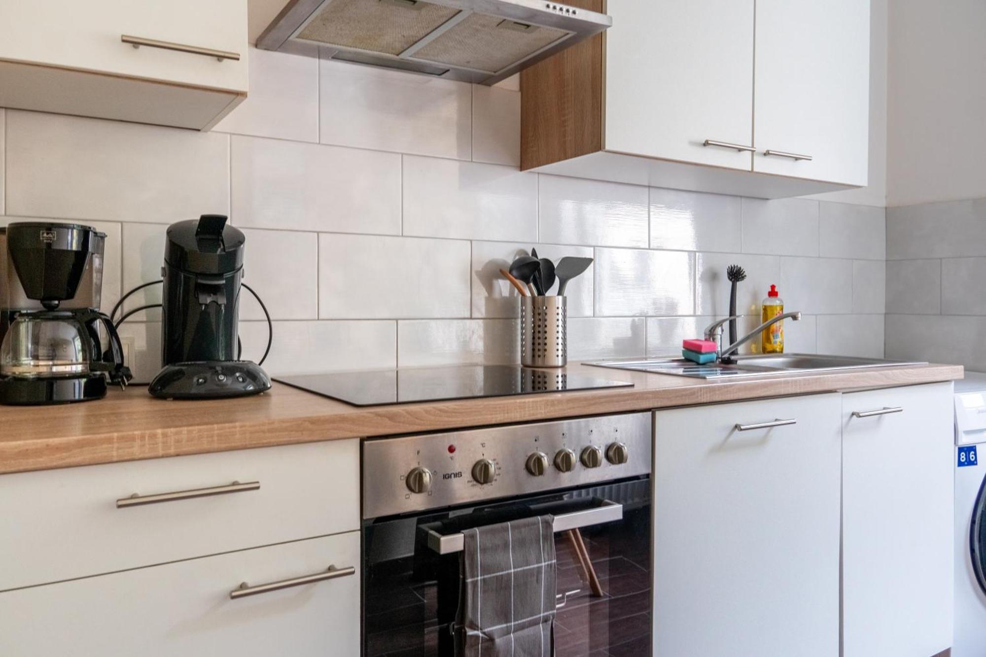 Grosses Apartment Mit 2 Balkonen Zentral Am Nordertor Flensburg Dış mekan fotoğraf