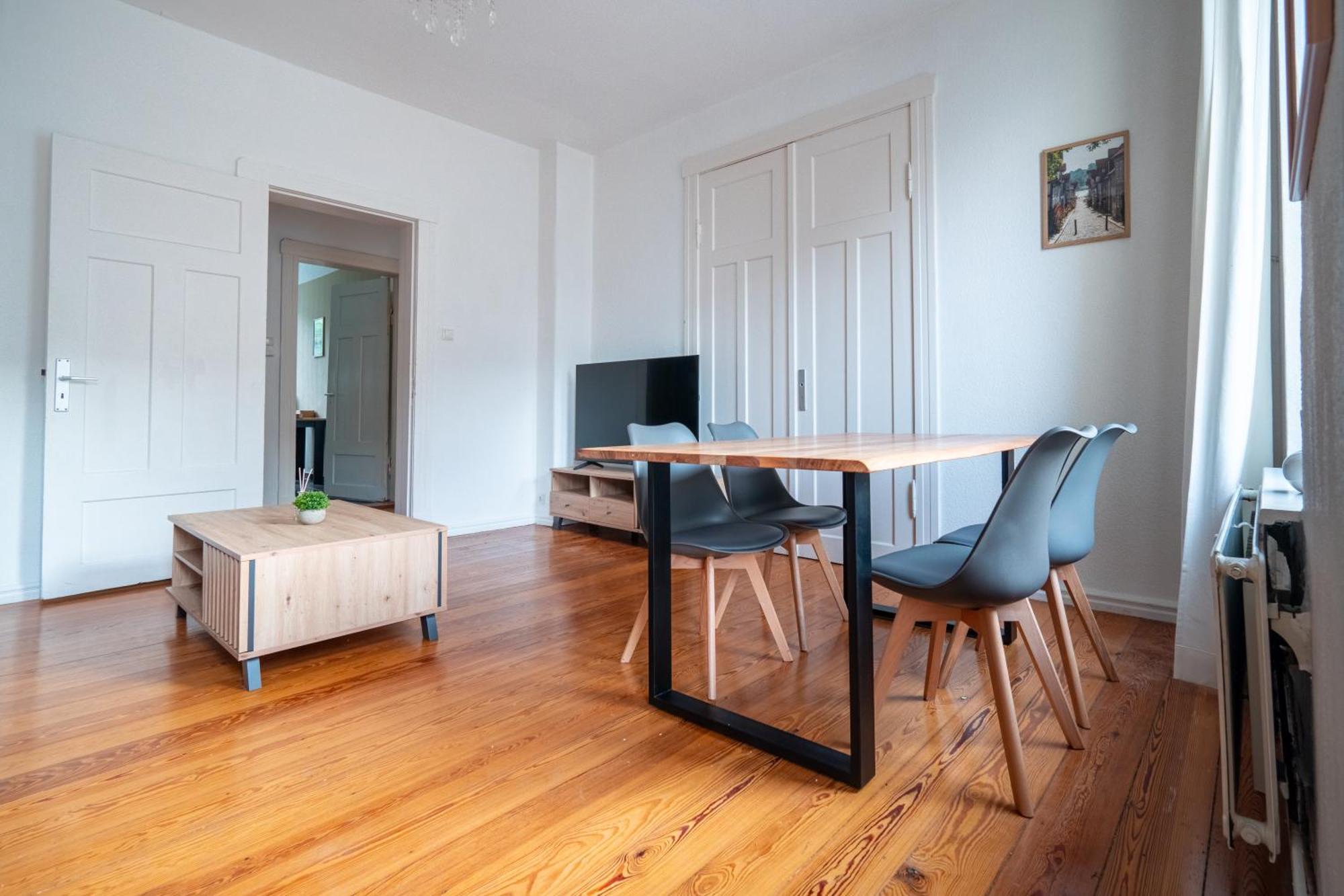Grosses Apartment Mit 2 Balkonen Zentral Am Nordertor Flensburg Dış mekan fotoğraf