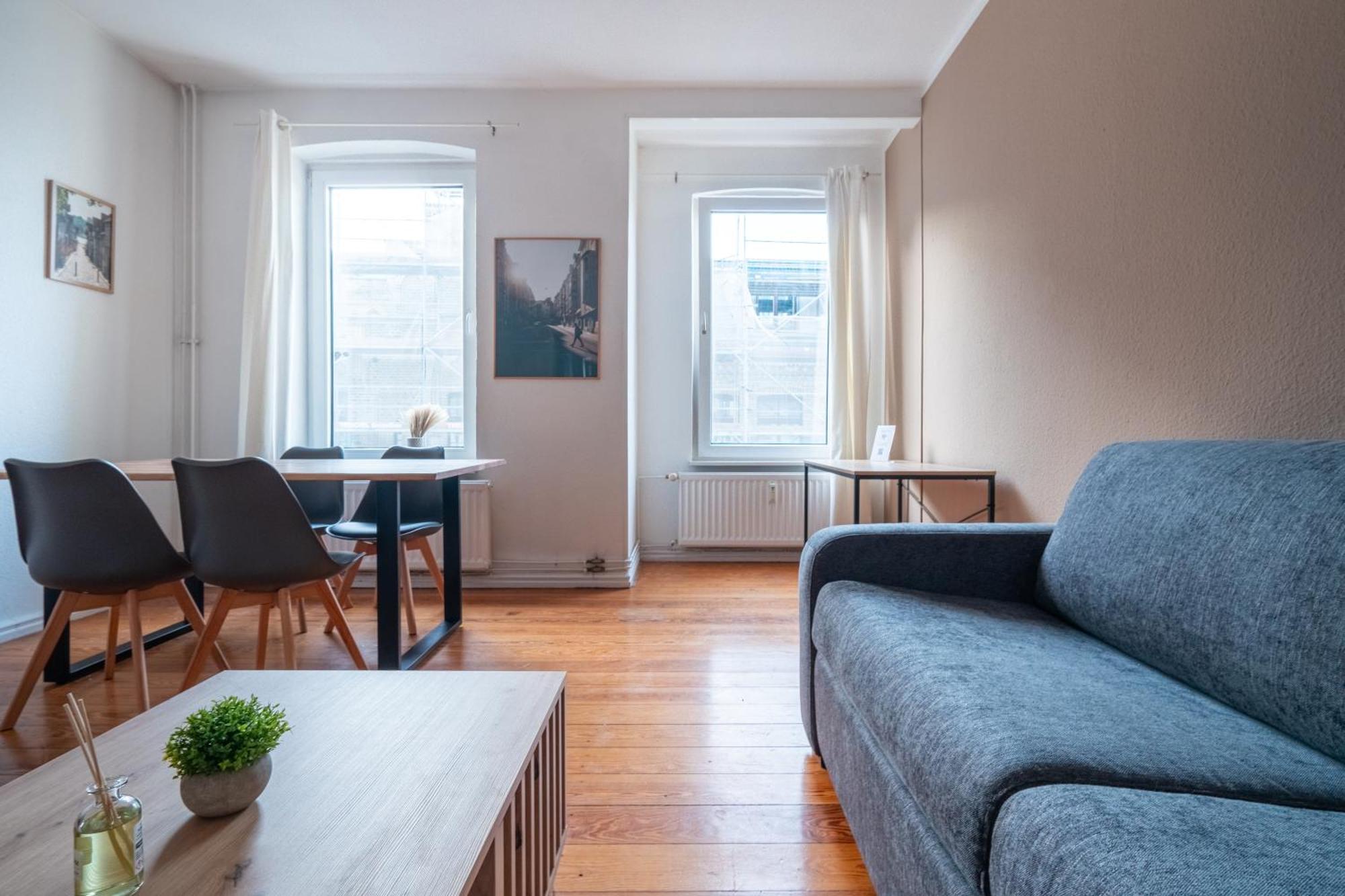 Grosses Apartment Mit 2 Balkonen Zentral Am Nordertor Flensburg Dış mekan fotoğraf